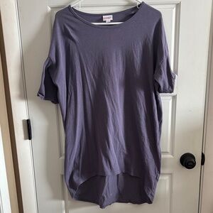 LuLaRoe Purple Tunic Top